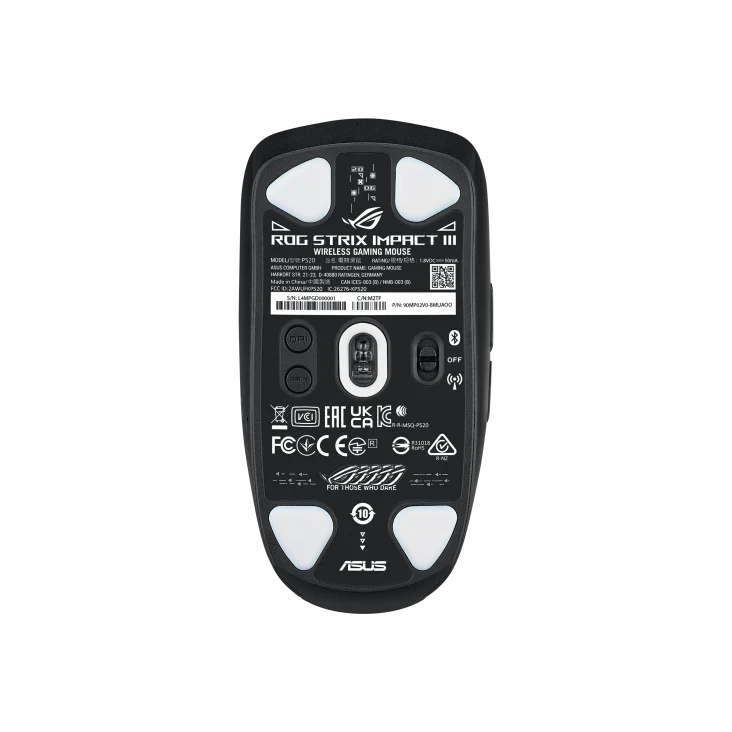 ASUS Rog Strix Impact III Wireless Gaming Mouse 5